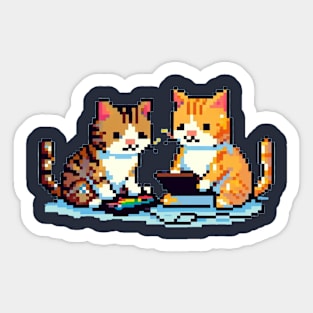 Kitten Games Sticker